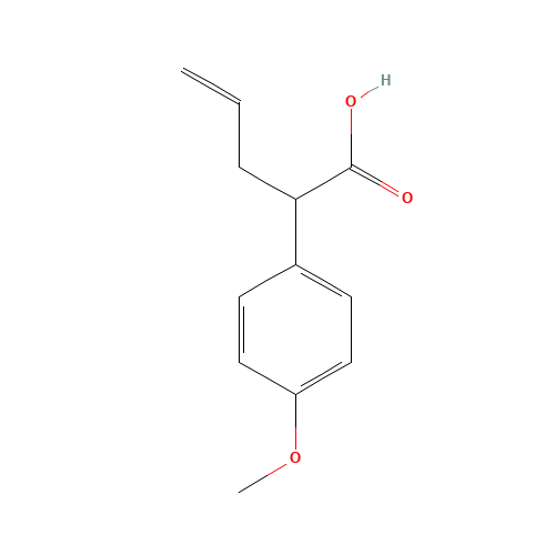 2-(4-methoxyphenyl)pent-4-enoic acid (CAS: 51230-91-2) - Related Chemical Product