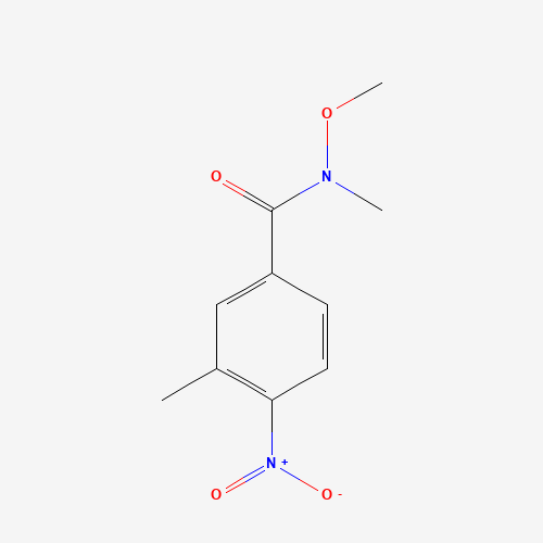 N-methoxy-N,3-dimethyl-4-nitrobenzamide (CAS: 1221342-55-7) - Related Chemical Product
