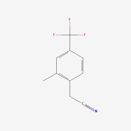 2-[2-methyl-4-(trifluoromethyl)phenyl]acetonitrile (CAS: 1214332-16-7) - Related Chemical Product