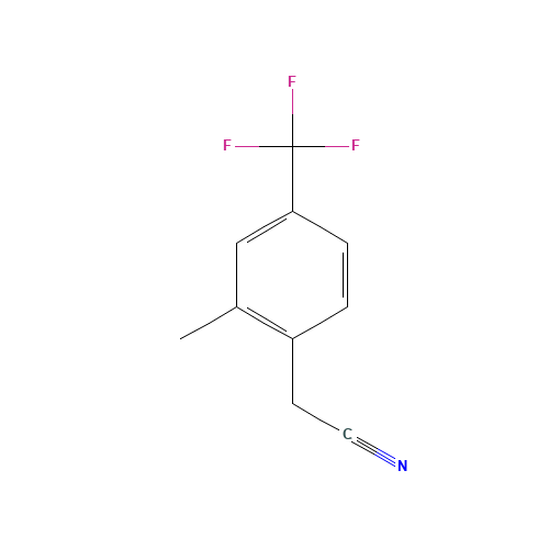 2-[2-methyl-4-(trifluoromethyl)phenyl]acetonitrile (CAS: 1214332-16-7) - Related Chemical Product