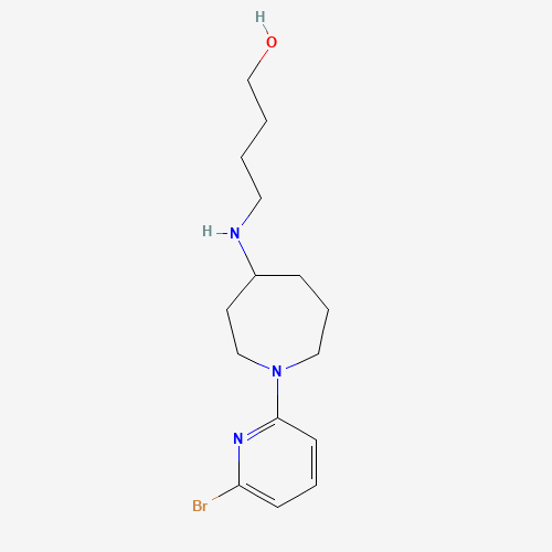 4-[[1-(6-bromopyridin-2-yl)azepan-4-yl]amino]butan-1-ol (CAS: 1312464-83-7) - Related Chemical Product