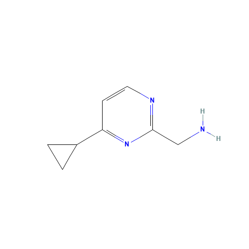 (4-cyclopropylpyrimidin-2-yl)methanamine (CAS: 944904-71-6) - Related Chemical Product