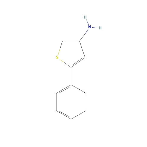 5-phenylthiophen-3-amine (CAS: 75782-81-9) - Related Chemical Product