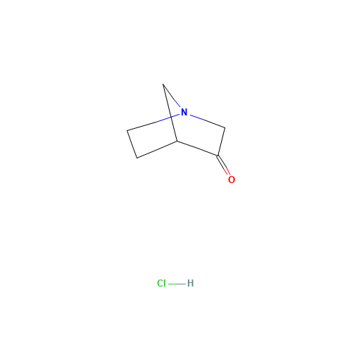 1-azabicyclo[2.2.1]heptan-3-one;hydrochloride (CAS: 122737-66-0) - Related Chemical Product