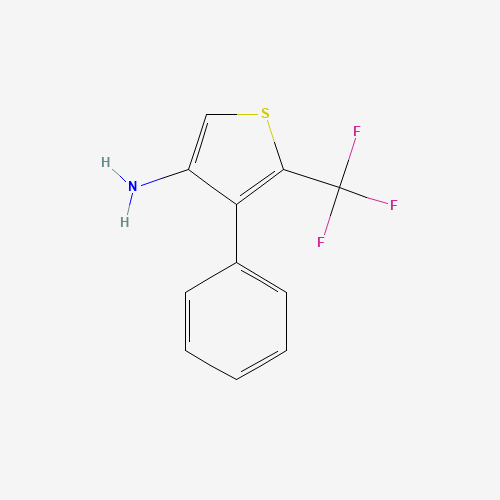 4-phenyl-5-(trifluoromethyl)thiophen-3-amine (CAS: 256427-77-7) - Related Chemical Product