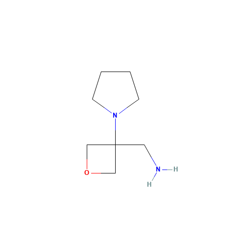 (3-pyrrolidin-1-yloxetan-3-yl)methanamine (CAS: 1416323-30-2) - Related Chemical Product