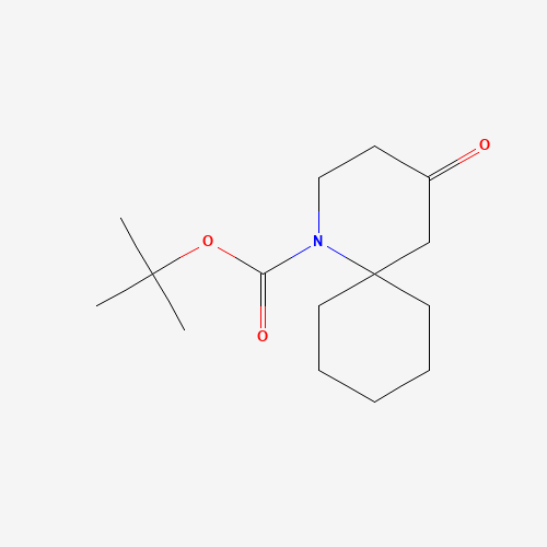 tert-butyl 4-oxo-1-azaspiro[5.5]undecane-1-carboxylate (CAS: 778647-35-1) - Chemical Structure and Molecular Formula 