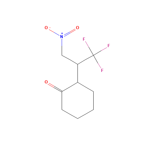 2-(1,1,1-trifluoro-3-nitropropan-2-yl)cyclohexan-1-one (CAS: 112092-00-9) - Related Chemical Product
