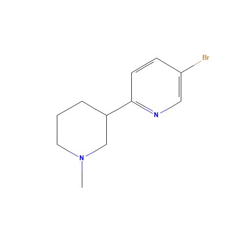 5-bromo-2-(1-methylpiperidin-3-yl)pyridine (CAS: 1316225-04-3) - Related Chemical Product