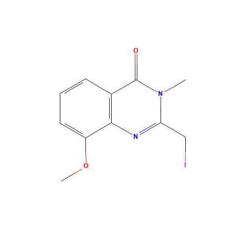 2-(iodomethyl)-8-methoxy-3-methylquinazolin-4-one (CAS: 1263413-70-2) - Related Chemical Product