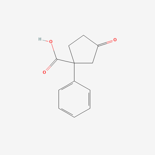 3-oxo-1-phenylcyclopentane-1-carboxylic acid (CAS: 84409-29-0) - Related Chemical Product