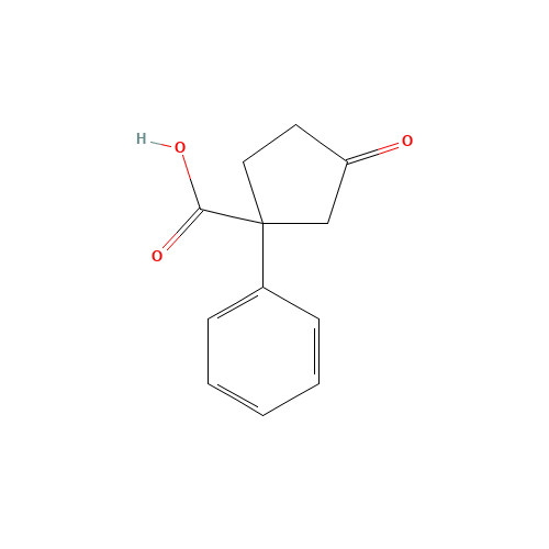3-oxo-1-phenylcyclopentane-1-carboxylic acid (CAS: 84409-29-0) - Related Chemical Product