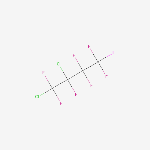 1,2-dichloro-1,1,2,3,3,4,4-heptafluoro-4-iodobutane (CAS: 678-13-7) - Chemical Structure and Molecular Formula 
