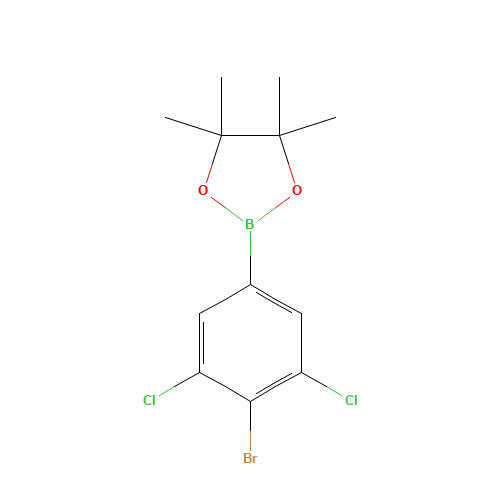 2-(4-bromo-3,5-dichlorophenyl)-4,4,5,5-tetramethyl-1,3,2-dioxaborolane (CAS: 942069-45-6) - Related Chemical Product