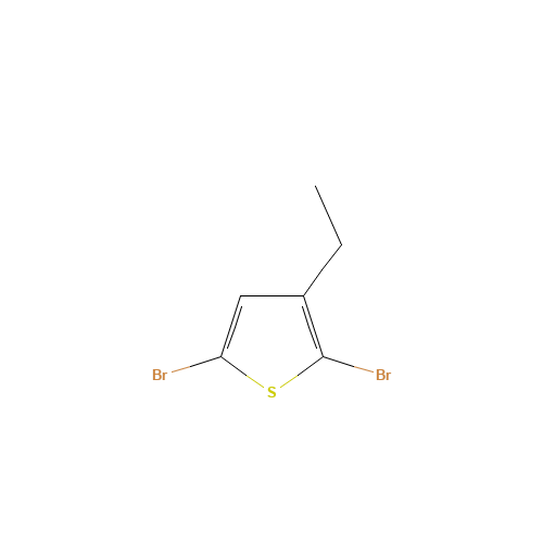 2,5-dibromo-3-ethylthiophene (CAS: 53119-57-6) - Related Chemical Product