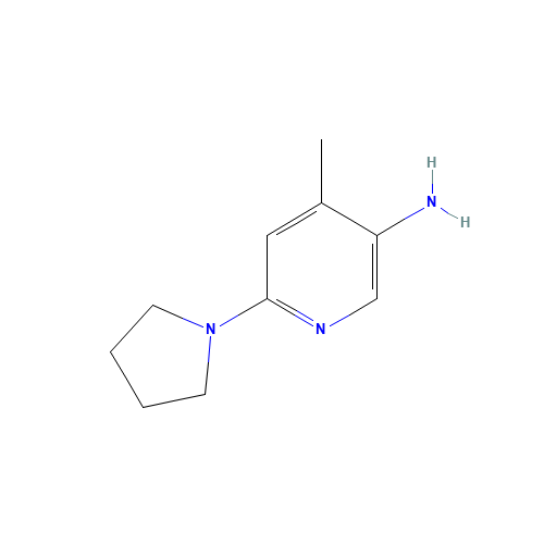 4-methyl-6-pyrrolidin-1-ylpyridin-3-amine (CAS: 850172-55-3) - Related Chemical Product