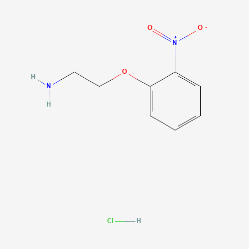 2-(2-nitrophenoxy)ethanamine;hydrochloride (CAS: 98395-65-4) - Chemical Structure and Molecular Formula 
