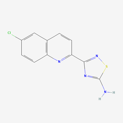 3-(6-chloroquinolin-2-yl)-1,2,4-thiadiazol-5-amine (CAS: 1179359-77-3) - Related Chemical Product