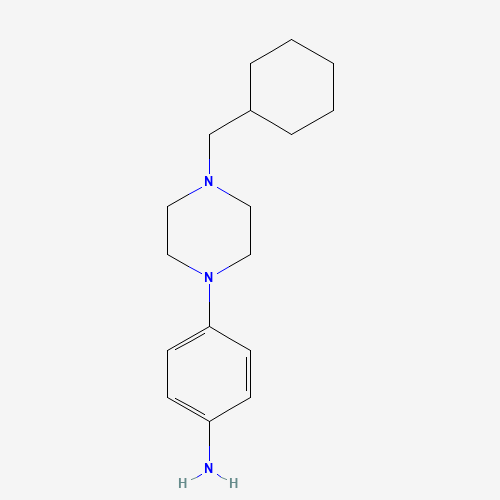 4-[4-(cyclohexylmethyl)piperazin-1-yl]aniline (CAS: 835633-76-6) - Related Chemical Product