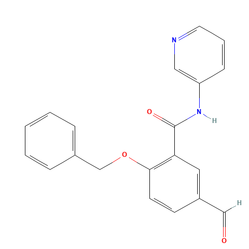 5-formyl-2-phenylmethoxy-N-pyridin-3-ylbenzamide (CAS: 1285514-50-2) - Related Chemical Product
