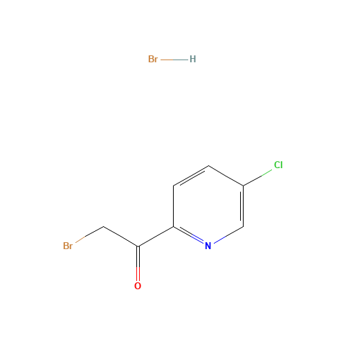 2-bromo-1-(5-chloropyridin-2-yl)ethanone;hydrobromide (CAS: 145905-09-5) - Related Chemical Product
