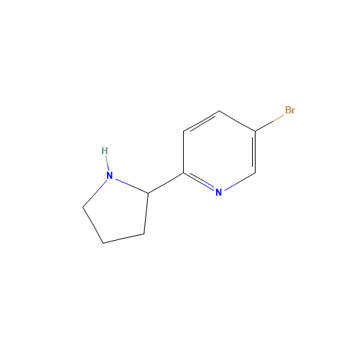 5-bromo-2-pyrrolidin-2-ylpyridine (CAS: 886365-48-6) - Related Chemical Product