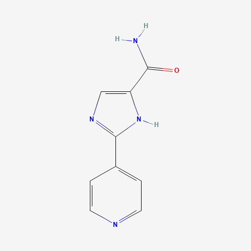 2-pyridin-4-yl-1H-imidazole-5-carboxamide (CAS: 34626-09-0) - Related Chemical Product