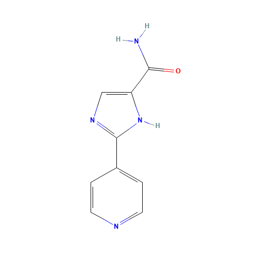 2-pyridin-4-yl-1H-imidazole-5-carboxamide (CAS: 34626-09-0) - Related Chemical Product