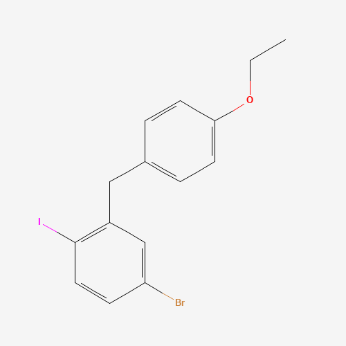 4-bromo-2-[(4-ethoxyphenyl)methyl]-1-iodobenzene (CAS: 864070-17-7) - Related Chemical Product