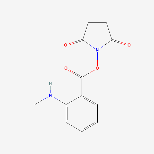 (2,5-dioxopyrrolidin-1-yl) 2-(methylamino)benzoate (CAS: 64156-72-5) - Chemical Structure and Molecular Formula 