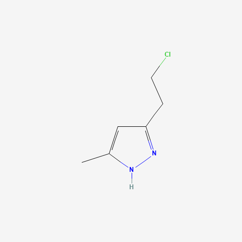 3-(2-chloroethyl)-5-methyl-1H-pyrazole (CAS: 54055-29-7) - Related Chemical Product