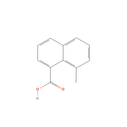 8-methylnaphthalene-1-carboxylic acid (CAS: 19310-98-6) - Chemical Structure and Molecular Formula 