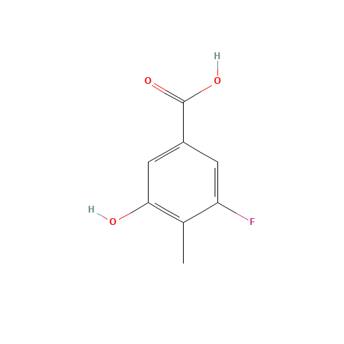 3-fluoro-5-hydroxy-4-methylbenzoic acid (CAS: 887267-08-5) - Related Chemical Product