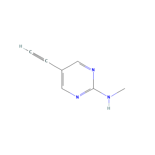 5-ethynyl-N-methylpyrimidin-2-amine (CAS: 884603-50-3) - Related Chemical Product