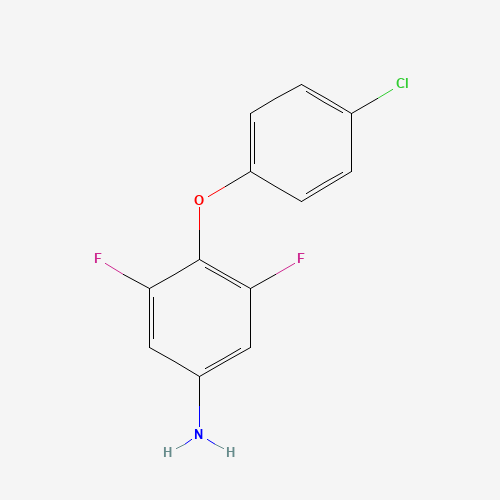 4-(4-chlorophenoxy)-3,5-difluoroaniline (CAS: 549547-33-3) - Related Chemical Product