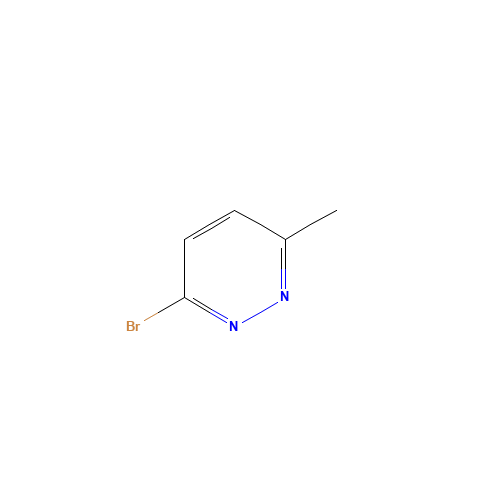 3-bromo-6-methylpyridazine (CAS: 65202-58-6) - Chemical Structure and Molecular Formula 