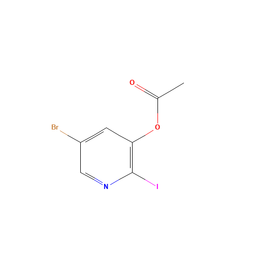 (5-bromo-2-iodopyridin-3-yl) acetate (CAS: 1045858-04-5) - Related Chemical Product