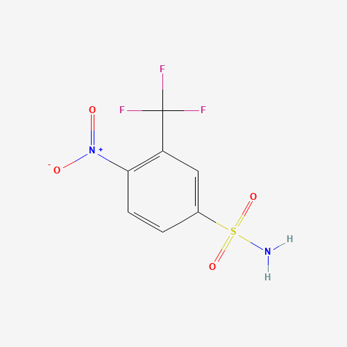 4-nitro-3-(trifluoromethyl)benzenesulfonamide (CAS: 21988-05-6) - Related Chemical Product