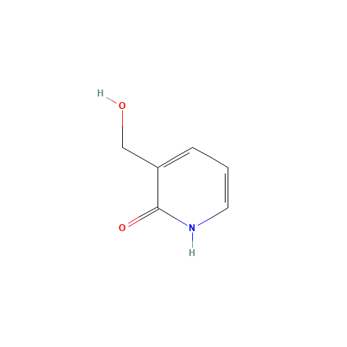 3-(hydroxymethyl)-1H-pyridin-2-one (CAS: 42463-41-2) - Chemical Structure and Molecular Formula 