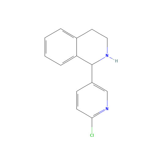 1-(6-chloropyridin-3-yl)-1,2,3,4-tetrahydroisoquinoline (CAS: 199479-25-9) - Related Chemical Product