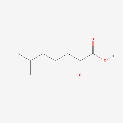 6-methyl-2-oxoheptanoic acid (CAS: 76390-95-9) - Chemical Structure and Molecular Formula 