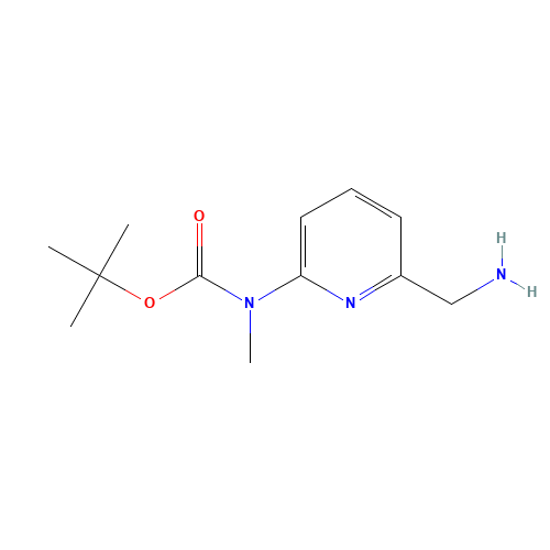 tert-butyl N-[6-(aminomethyl)pyridin-2-yl]-N-methylcarbamate (CAS: 214471-76-8) - Related Chemical Product