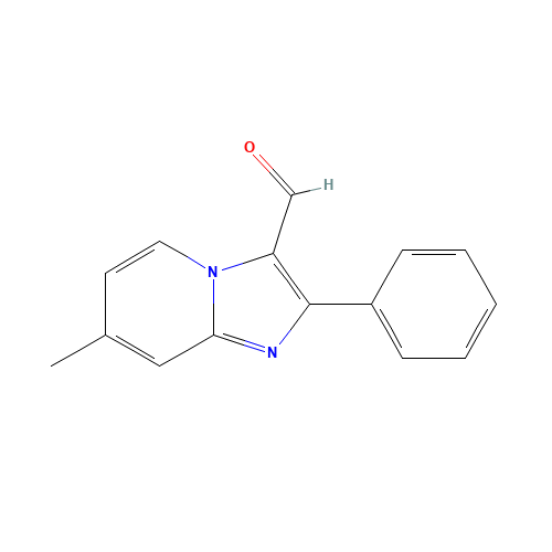 7-methyl-2-phenylimidazo[1,2-a]pyridine-3-carbaldehyde (CAS: 300708-60-5) - Related Chemical Product