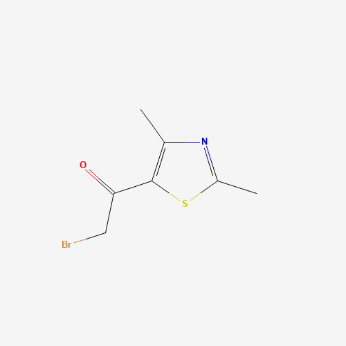 2-bromo-1-(2,4-dimethyl-1,3-thiazol-5-yl)ethanone (CAS: 7520-91-4) - Related Chemical Product