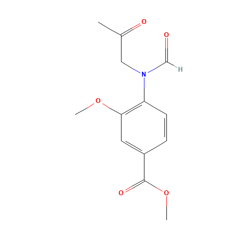 methyl 4-[formyl(2-oxopropyl)amino]-3-methoxybenzoate (CAS: 870837-20-0) - Related Chemical Product