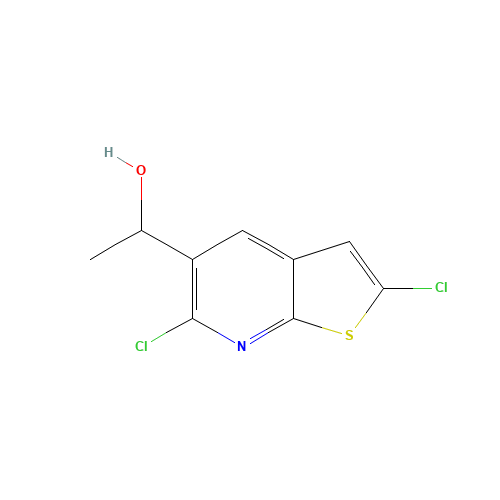 1-(2,6-dichlorothieno[2,3-b]pyridin-5-yl)ethanol (CAS: 1353894-35-5) - Related Chemical Product