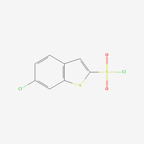 6-chloro-1-benzothiophene-2-sulfonyl chloride (CAS: 128852-07-3) - Related Chemical Product