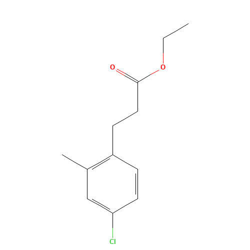 ethyl 3-(4-chloro-2-methylphenyl)propanoate (CAS: 108579-13-1) - Related Chemical Product