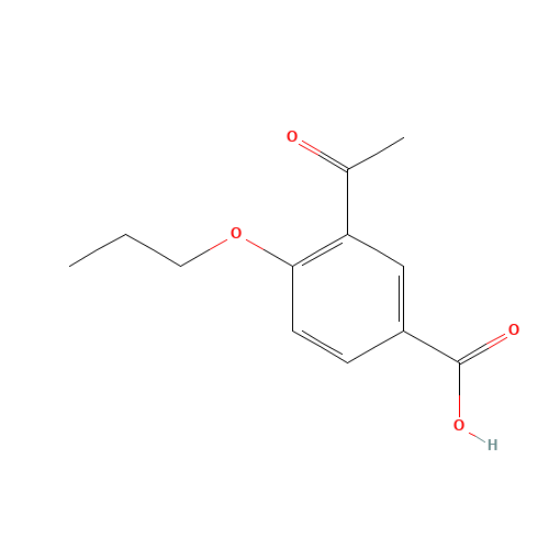 3-acetyl-4-propoxybenzoic acid (CAS: 135901-81-4) - Related Chemical Product