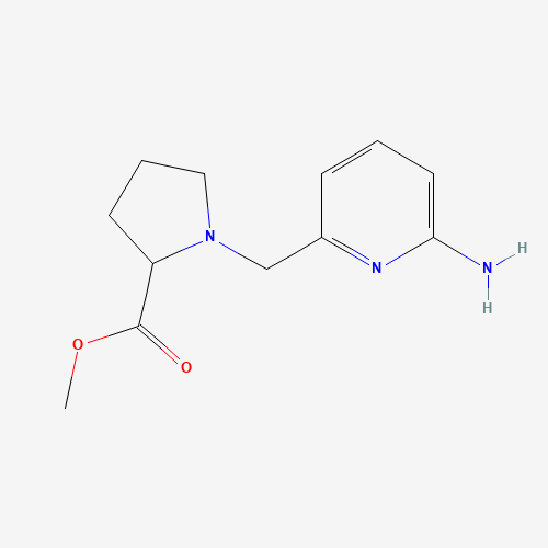 methyl 1-[(6-aminopyridin-2-yl)methyl]pyrrolidine-2-carboxylate (CAS: 400776-67-2) - Related Chemical Product